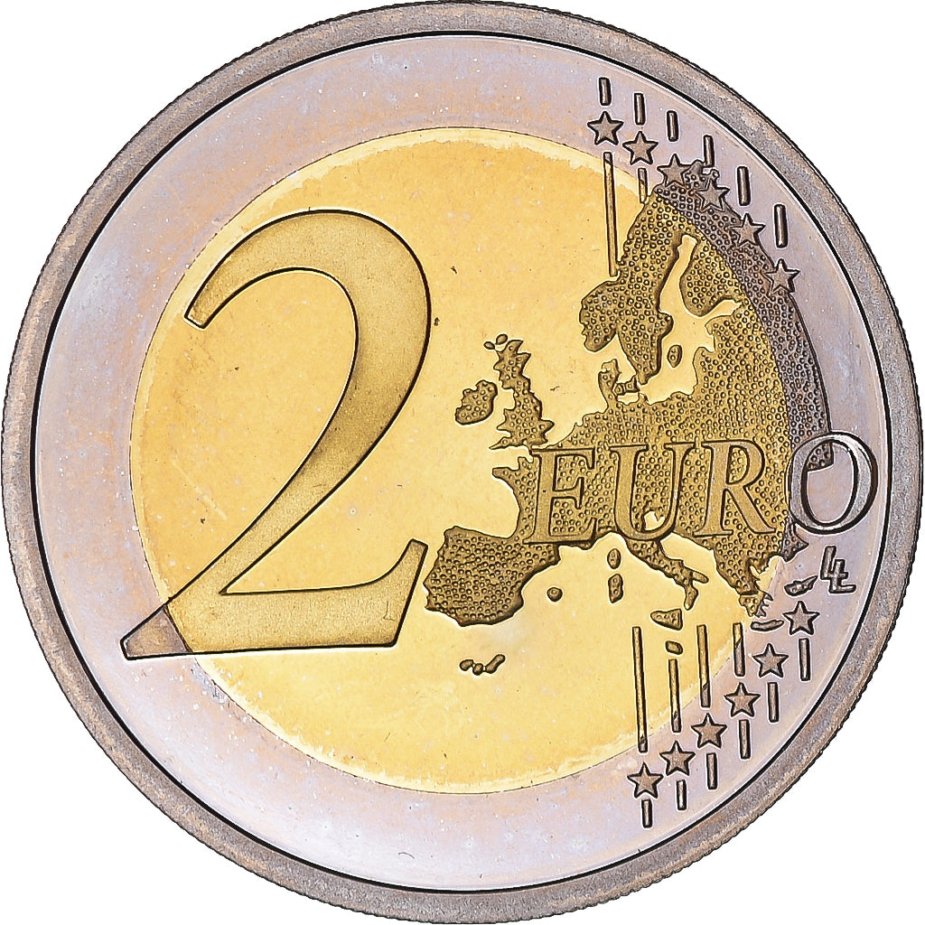 France, 2 Euro, abbé Pierre, 2012, Monnaie de Paris, BE, MS(63), Bi-Metallic