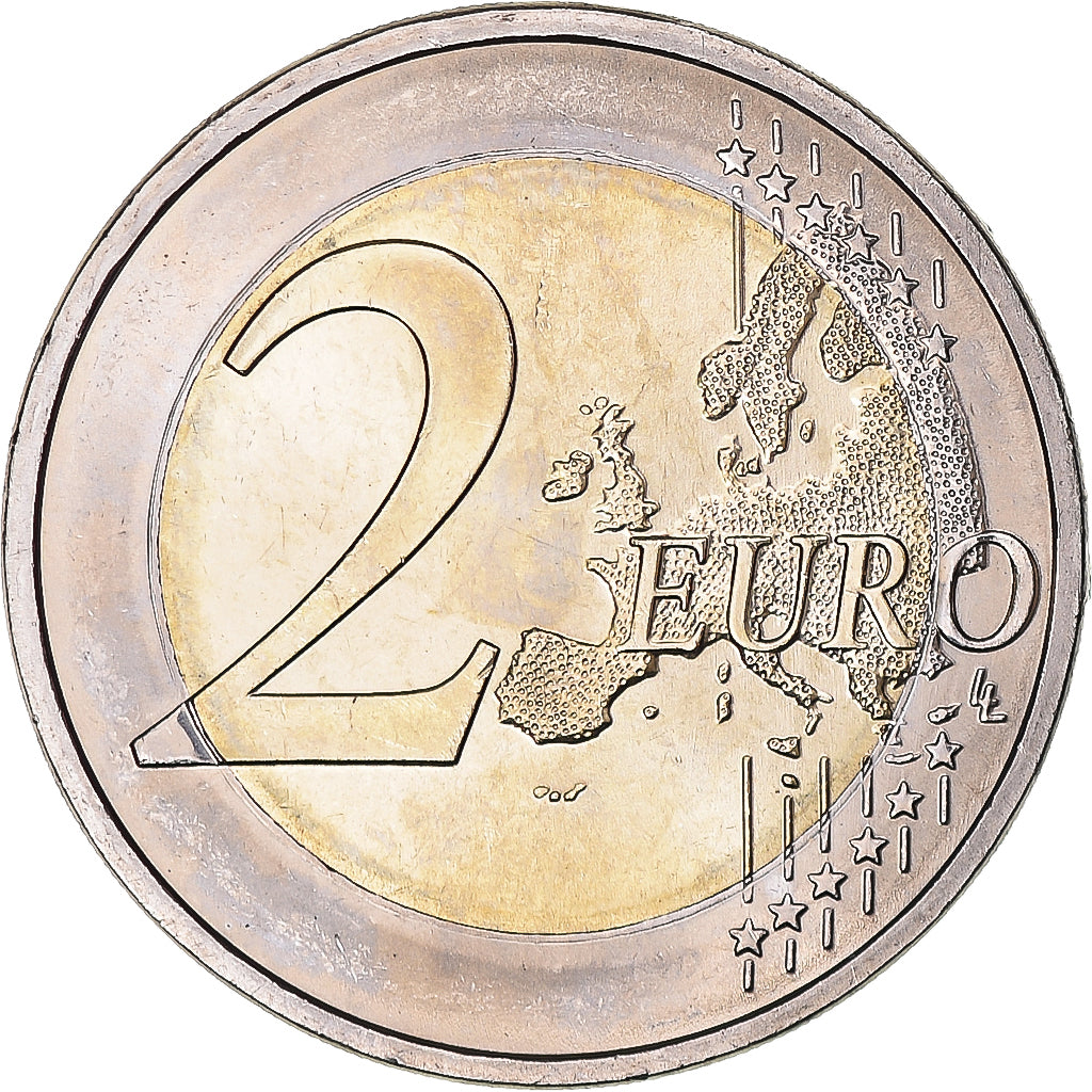 Germania, 2 Euro, Chute du Mur de Berlin, 2019, Hambourg, SPL, Bi-metallico