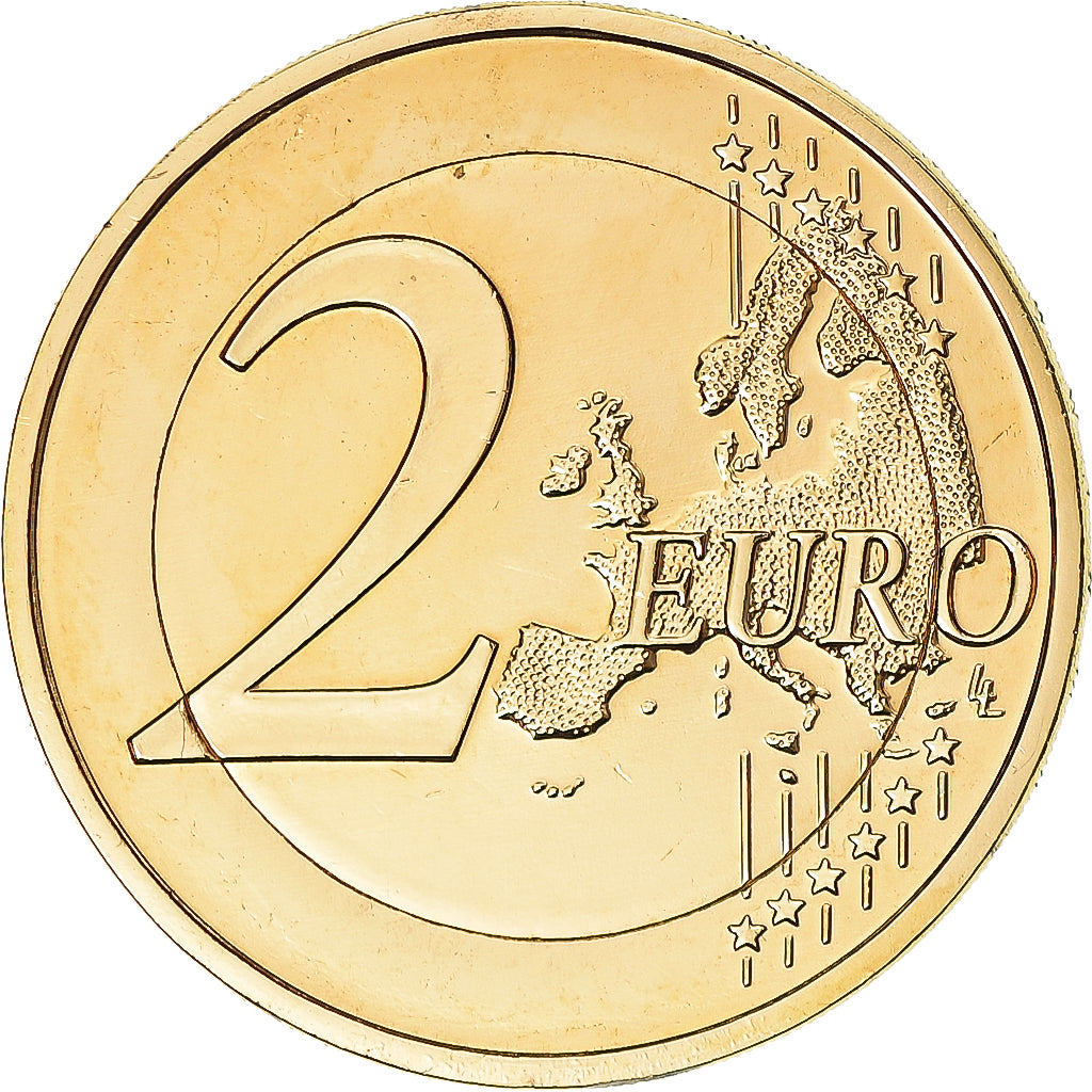 République fédérale allemande, 2 Euro, 2011, Berlin, gold-plated coin, TTB