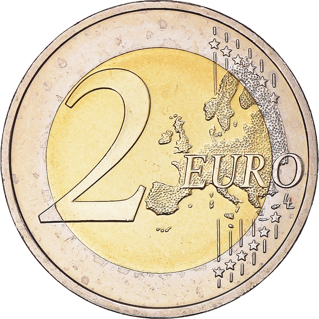 Latvia, 2 Euro, 2014, Stuttgart, MS(60-62), Bi-Metallic, KM:157