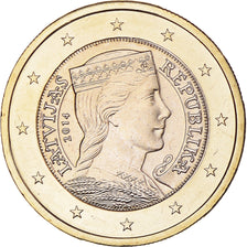 Lettonia, Euro, 2014, Stuttgart, SPL, Bi-metallico, KM:156