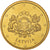 Letonia, 50 Euro Cent, 2014, Stuttgart, FDC, Latón, KM:155