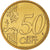 Letónia, 50 Euro Cent, 2014, Stuttgart, MS(65-70), Latão, KM:155