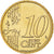 Latvia, 10 Euro Cent, 2014, MS(65-70), Brass