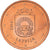 Letonia, 5 Euro Cent, 2014, FDC, Cobre chapado en acero
