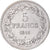 Munten, België, Leopold I, 5 Francs, 5 Frank, 1848, ZF, Zilver, KM:3.2