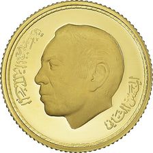 Coin, Morocco, al-Hassan II, 250 Dirhams, 1976, MS(65-70), Gold, KM:66