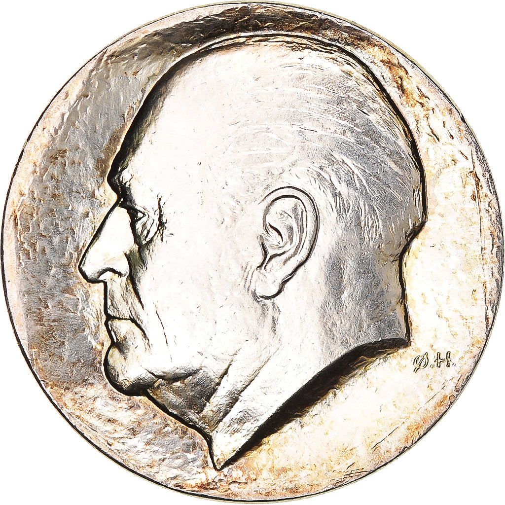 Coin, Norway, Olav V, 50 Kroner, 1978, MS(64), Silver, KM:424