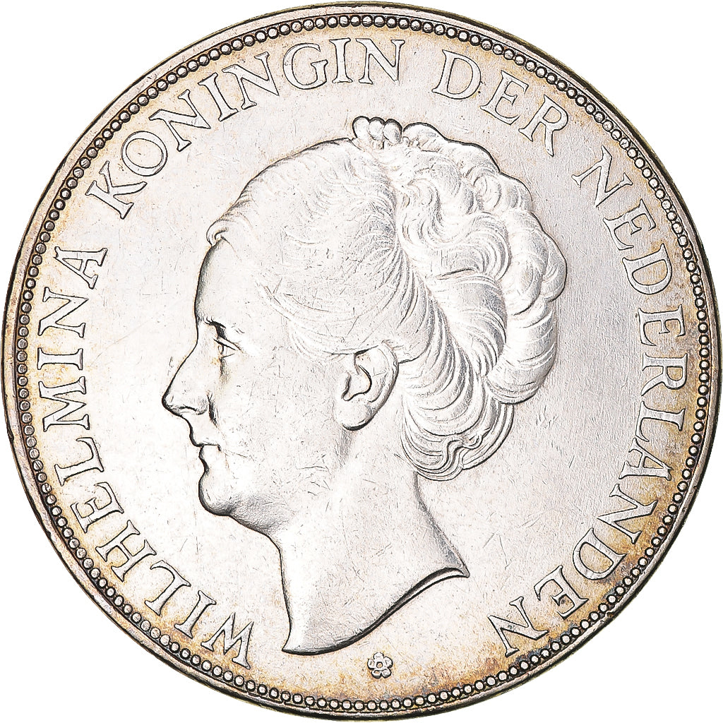 Monnaie, Pays-Bas, Wilhelmina I, 2-1/2 Gulden, 1930, TTB, Argent, KM:165