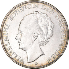 Moeda, Países Baixos, Wilhelmina I, 2-1/2 Gulden, 1930, EF(40-45), Prata