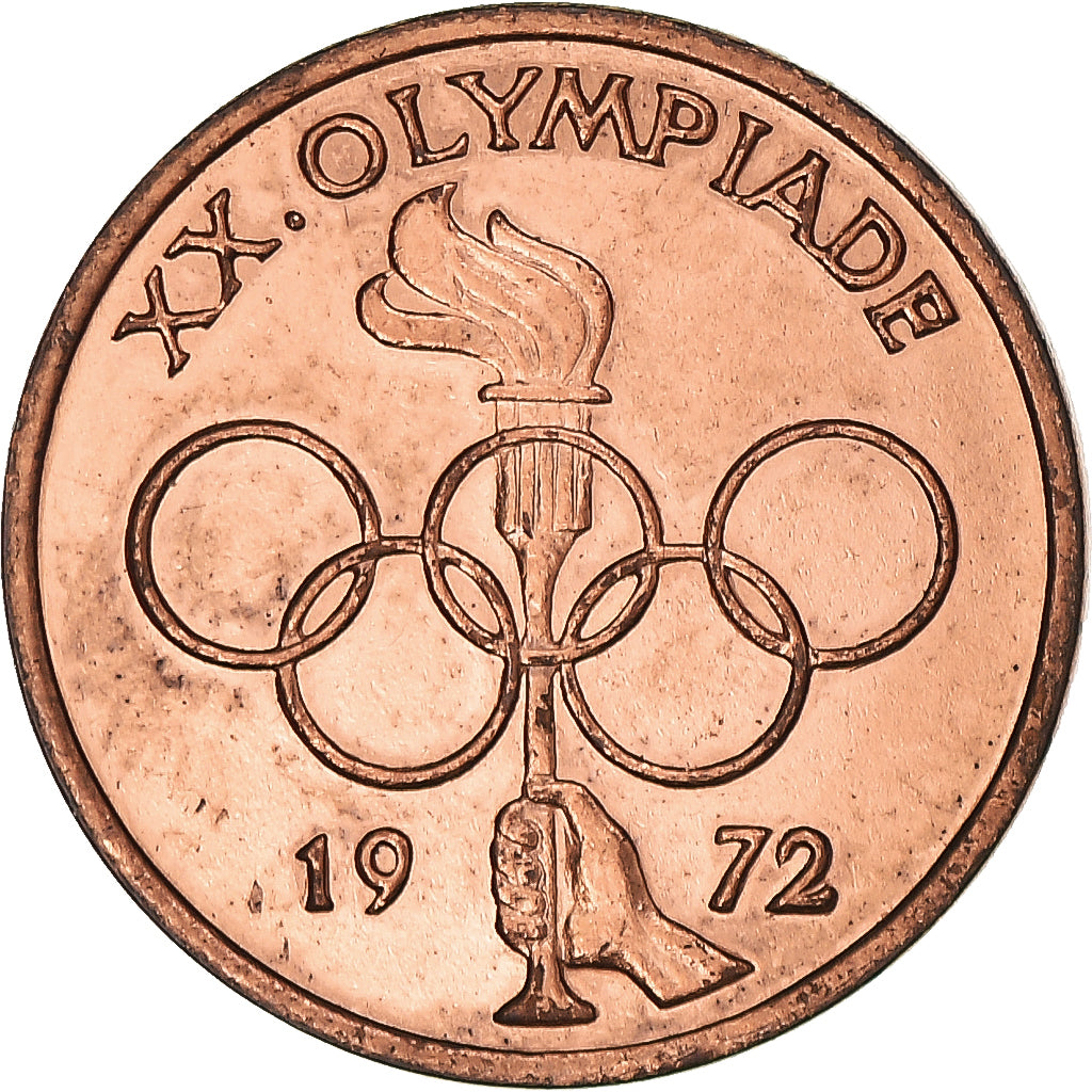Duitsland, Token, Jeux Olympiques de Munich, 1972, PR, Koper