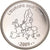 Francja, medal, L'Europe des XXVII, 10 Ans de l'Euro, Politics, 2009, MS(65-70)