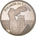 France, Medal, Pyramide du Louvres, Paris, MS(65-70), Copper-nickel