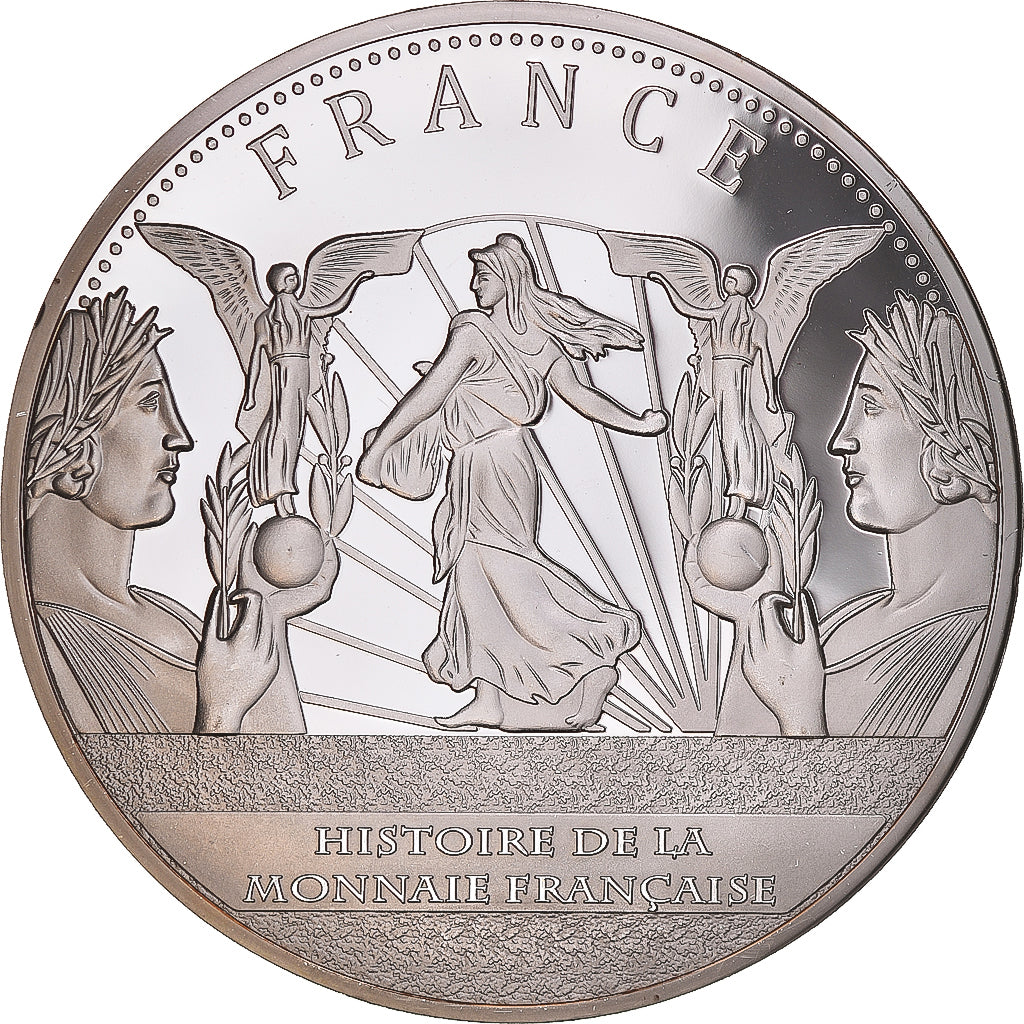 Francia, medalla, Napoleon I, Histoire de la monnaie Française, 20 Francs 1807