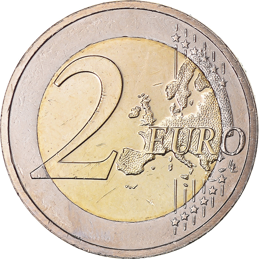 Netherlands, 2 Euro, 10 ans de l'Euro, 2012, Utrecht, AU(55-58), Bi-Metallic