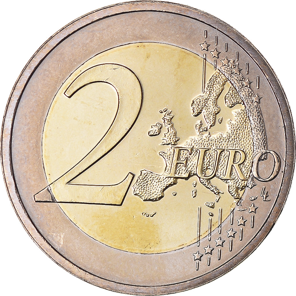 Malte, 2 Euro, 10 ans de l'Euro, 2012, SPL+, Bimétallique, KM:139