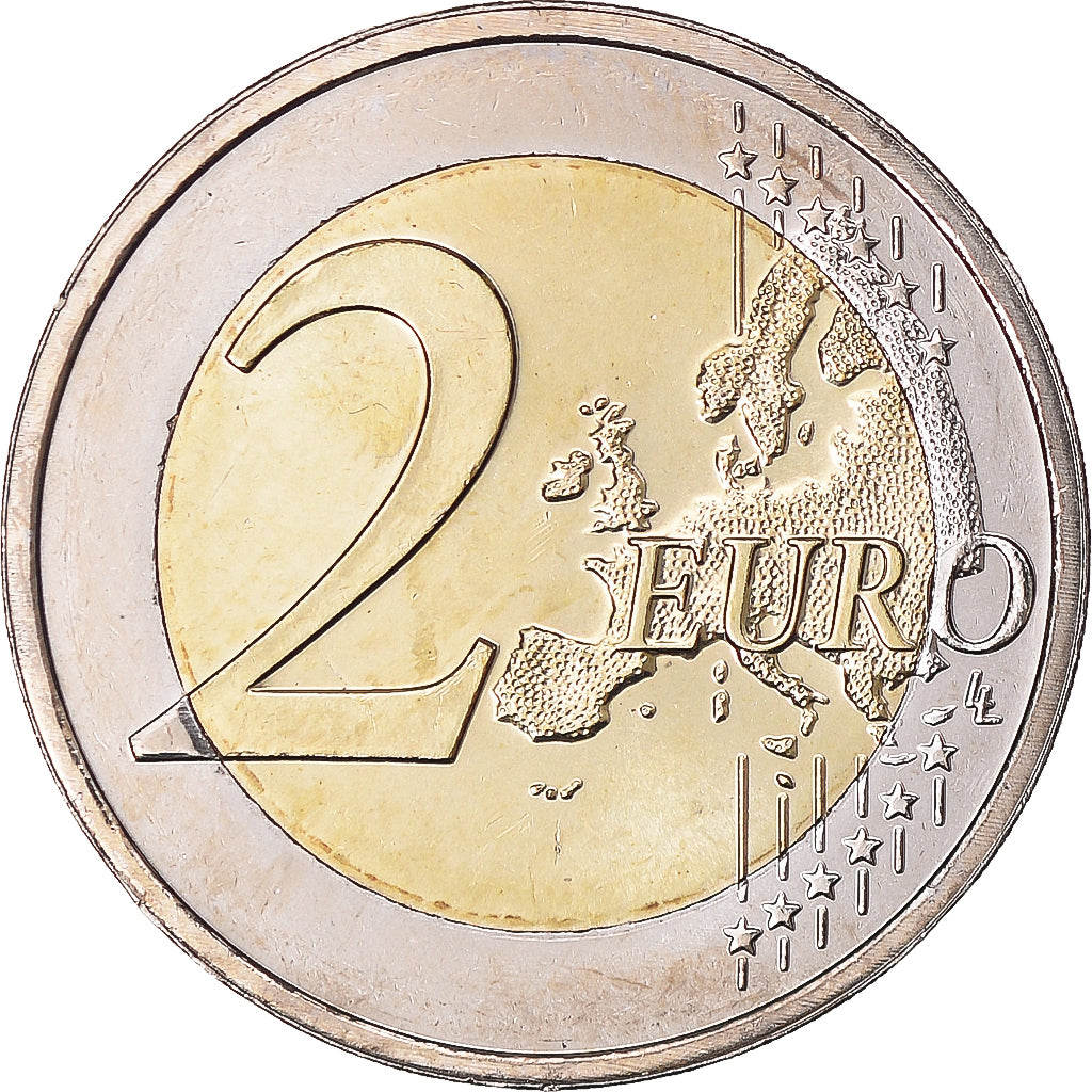 Luxemburgo, 2 Euro, 10 ans de l'Euro, 2012, Utrecht, EBC, Bimetálico, KM:119