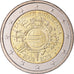 Griechenland, 2 Euro, 10 ans de l'Euro, 2012, UNZ, Bi-Metallic