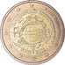 GERMANIA - REPUBBLICA FEDERALE, 2 Euro, 10 years euro, 2012, Munich, SPL+