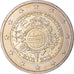 GERMANIA - REPUBBLICA FEDERALE, 2 Euro, 10 ans de l'Euro, 2012, Hambourg, SPL+