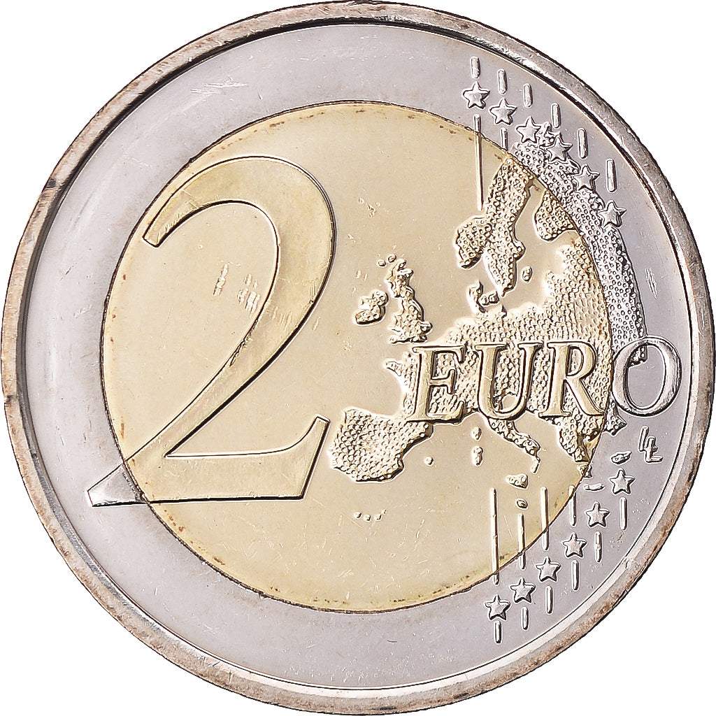 Słowacja, 2 Euro, Drapeau européen, 2015, Kremnica, MS(64), Bimetaliczny