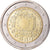 Italy, 2 Euro, 2015, 30 ans   Drapeau européen, MS(64), Bi-Metallic, KM:New