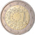 Ireland, 2 Euro, Drapeau européen, 2015, Sandyford, MS(60-62), Bi-Metallic