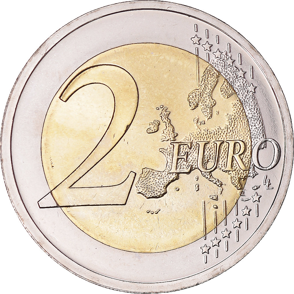 Lithouwen, 2 Euro, Drapeau européen, 2015, UNC, Bi-Metallic, KM:New