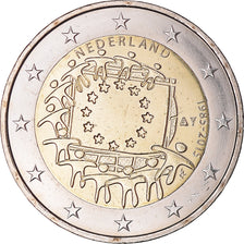 Pays-Bas, 2 Euro, Drapeau européen, 2015, Utrecht, SPL+, Bimétallique