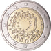 Cyprus, 2 Euro, Flag, 2015, UNC, Bi-Metallic