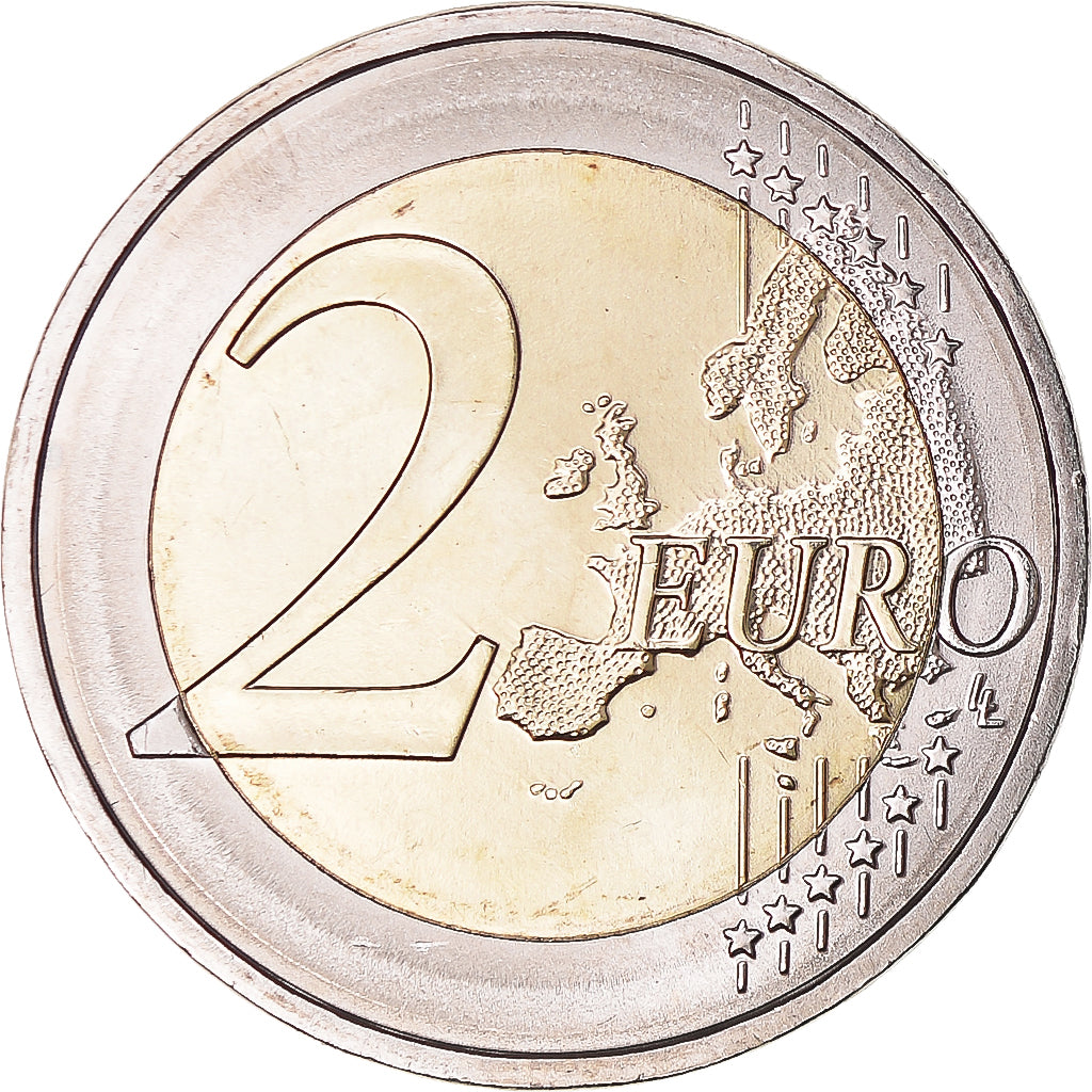 Germania, 2 Euro, Flag, 2015, Hambourg, SPL+, Bi-metallico
