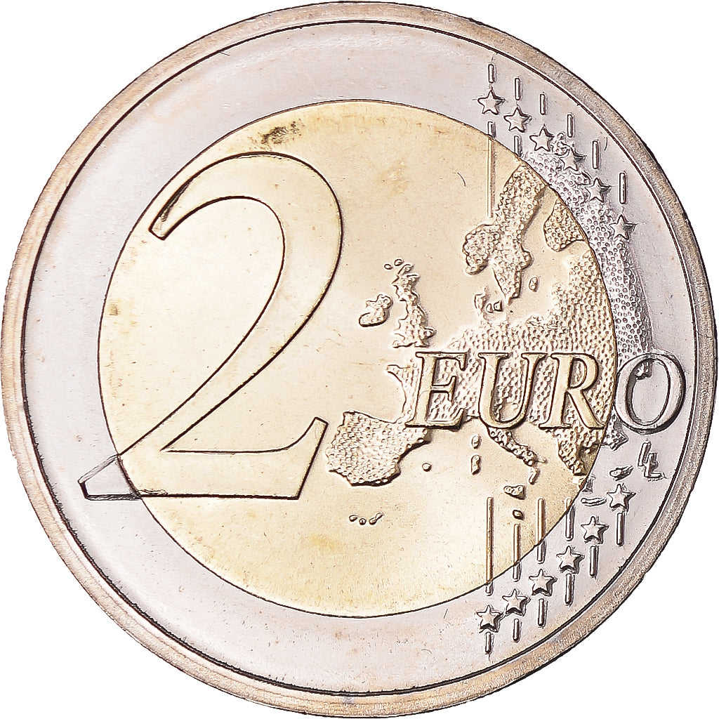 Allemagne, 2 Euro, Flag, 2015, Karlsruhe, SPL+, Bimétallique