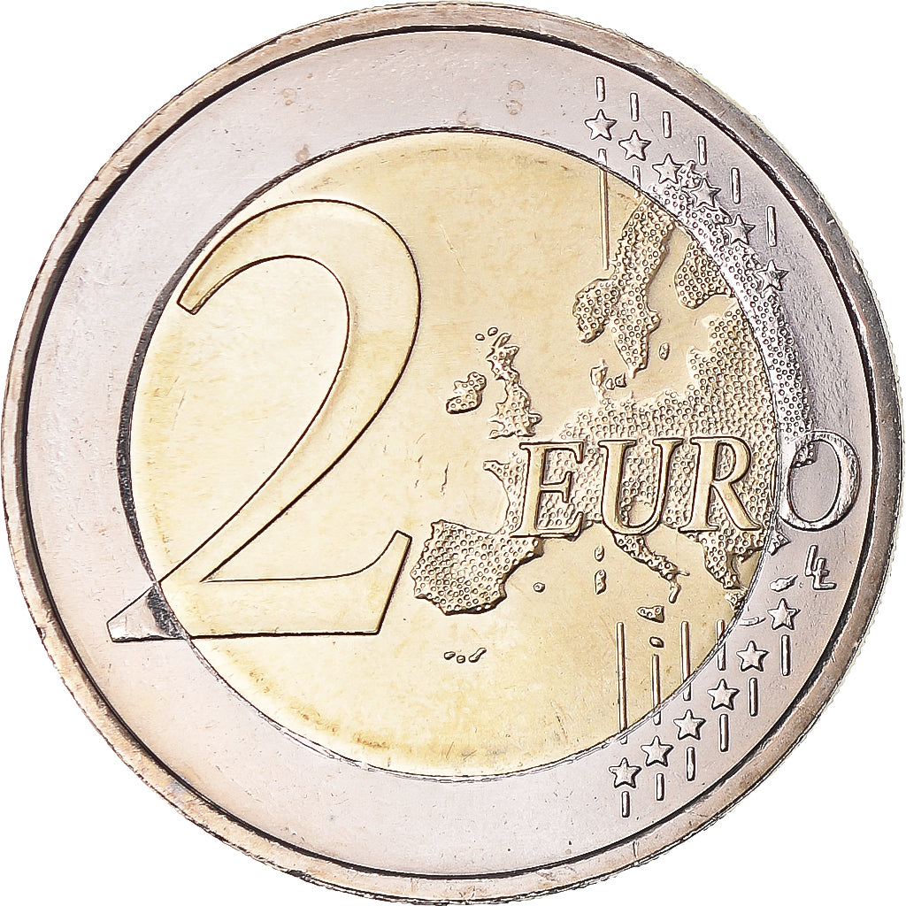 GERMANIA - REPUBBLICA FEDERALE, 2 Euro, Drapeau européen, 2015, Berlin, SPL+