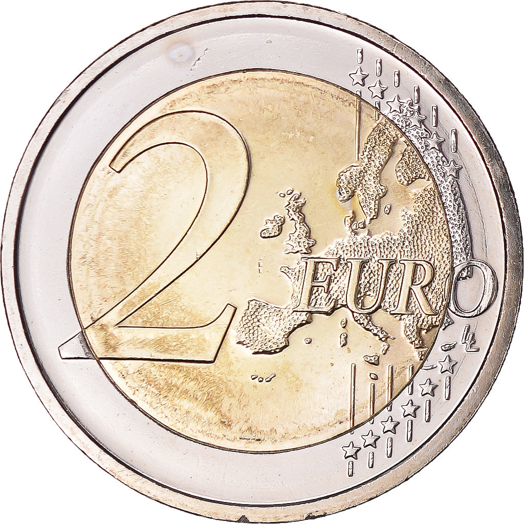 GERMANIA - REPUBBLICA FEDERALE, 2 Euro, Drapeau européen, 2015, Munich, SPL+