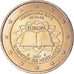 Netherlands, 2 Euro, Traité de Rome 50 ans, 2007, Utrecht, MS(63), Bi-Metallic