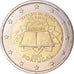 Portugal, 2 Euro, Traité de Rome 50 ans, 2007, MS(65-70), Bi-Metallic, KM:771