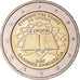 Greece, 2 Euro, Traité de Rome 50 ans, 2007, Athens, MS(60-62), Bi-Metallic