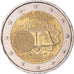 Luxembourg, 2 Euro, Traité de Rome 50 ans, 2007, Paris, EF(40-45), Bi-Metallic