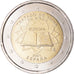 Spain, 2 Euro, Traité de Rome 50 ans, 2007, Madrid, MS(63), Bi-Metallic