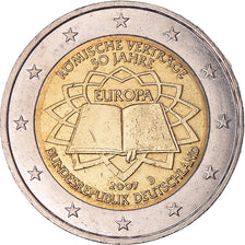 GERMANY - FEDERAL REPUBLIC, 2 Euro, 2007, Munich, VF(30-35), Bi-Metallic, KM:259