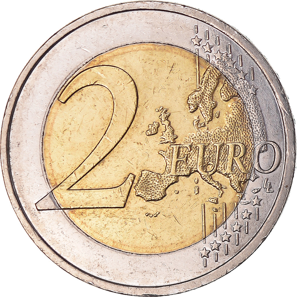GERMANY - FEDERAL REPUBLIC, 2 Euro, 2007, Munich, VF(30-35), Bi-Metallic, KM:259