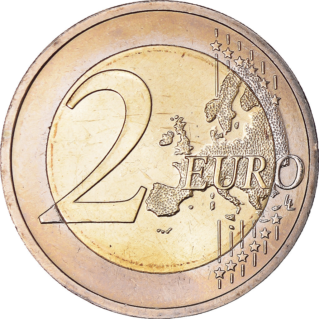 Austria, 2 Euro, 10 ans de l'Euro, 2009, Vienna, MS(64), Bi-Metallic, KM:3175