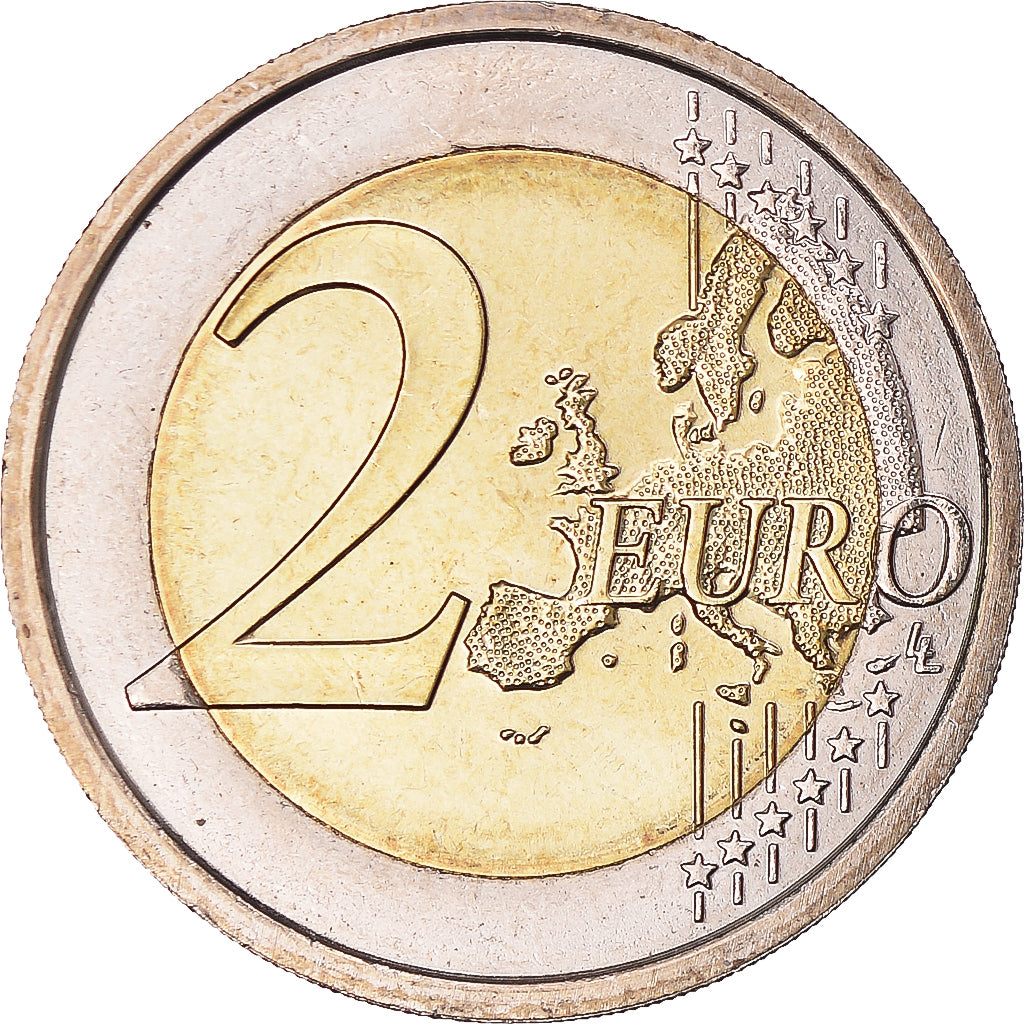 Italy, 2 Euro, EMU, 2009, Rome, MS(64), Bi-Metallic, KM:312