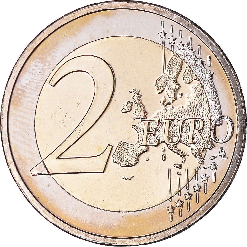 Netherlands, 2 Euro, EMU, 2009, MS(63), Bi-Metallic, KM:281