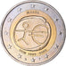 Malta, 2 Euro, E.M.U., 10th Anniversary, 2009, Paris, MS(60-62), Bi-Metallic
