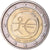 Belgia, 2 Euro, EMU, 2009, Brussels, AU(55-58), Bimetaliczny, KM:282