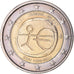 Belgia, 2 Euro, EMU, 2009, Brussels, AU(55-58), Bimetaliczny, KM:282