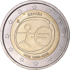 Spain, 2 Euro, EMU, 2009, Madrid, MS(63), Bi-Metallic, KM:1074