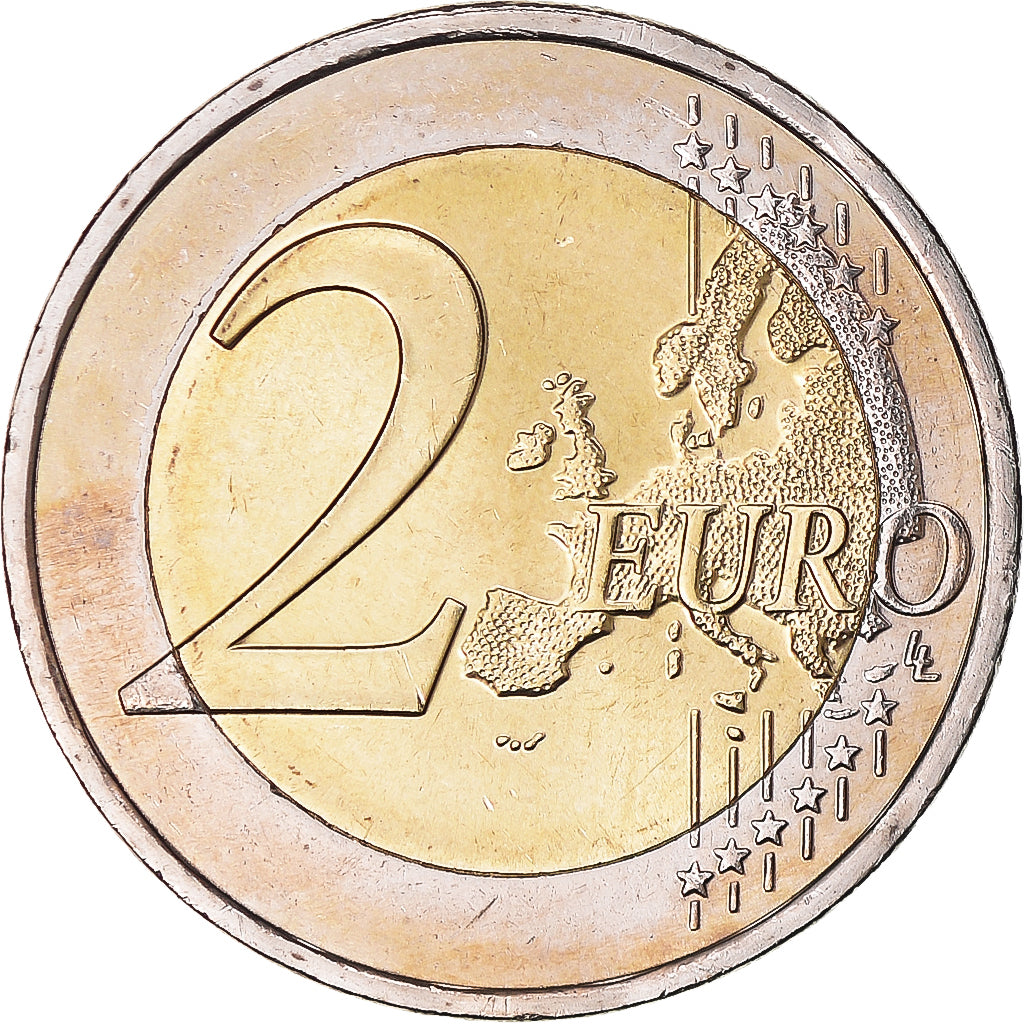 Grecia, 2 Euro, EMU, 2009, Athens, FDC, Bimetálico, KM:227