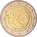Słowacja, 2 Euro, EMU, 2009, Kremnica, MS(64), Bimetaliczny, KM:103